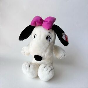 Cedar Fair Peanuts Snoopy Girl Plush